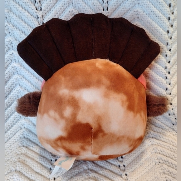 Gavi the Turkey 10 inch Squishmallow Plush Kellytoy 2022 Holiday Stuffed Animal - Picture 3 of 6